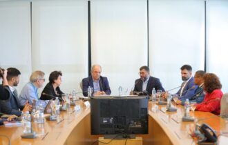 Wilson Lima e BNDES anunciam liberação de recursos de R$ 45 milhões para combate às queimadas