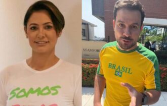 Sem Bolsonaro, Michelle assume as rédeas para impulsionar campanha de Alberto Neto