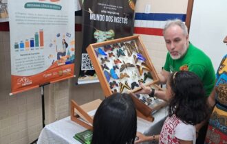 Fapeam divulga pesquisa sobre coleção de invertebrados em ação no bairro Petrópolis