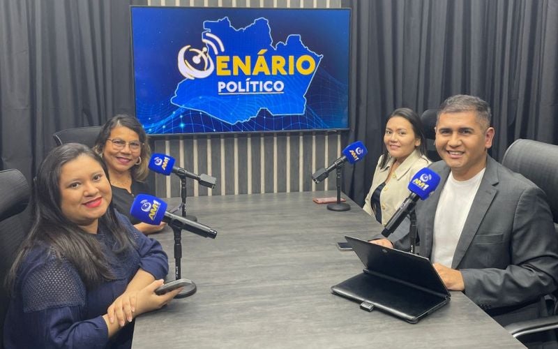 Programa ‘Cenário Político’ traz formato dinâmico de bate-papo entre jornalistas do Portal AM1