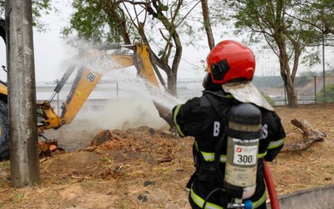 Cigás realiza 10º simulado de emergência na rede de gás natural