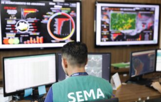 Sema articula ações de combate às queimadas para mitigar efeitos da estiagem no AM
