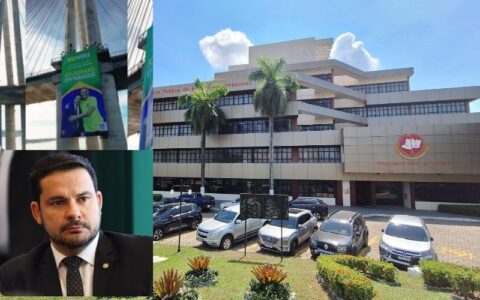 Alberto Neto é multado em R$ 10 mil por propaganda antecipada na Ponte Rio Negro