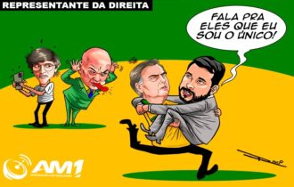 Sem novidade no discurso, Alberto Neto se intitula como único representante da direita