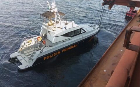 imigrantes clandestinos são encontrados em navio