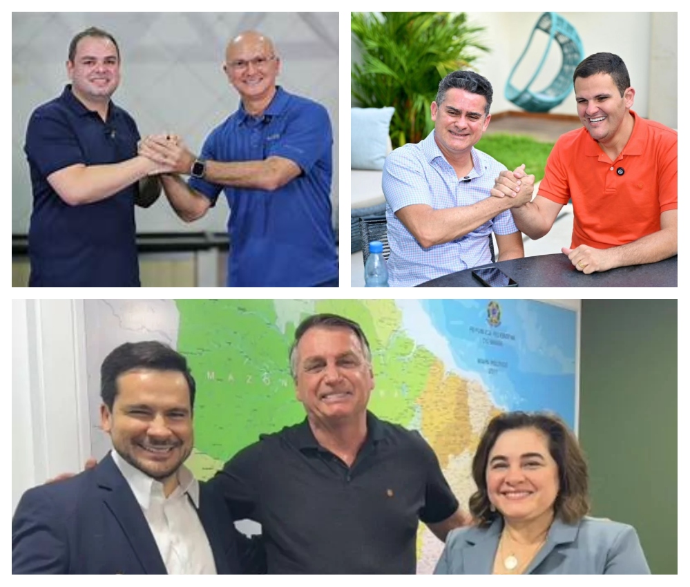 (Fotos: Divulgação| Assessoria) David, Cidade e Alberto anunciam vices antes das convenções