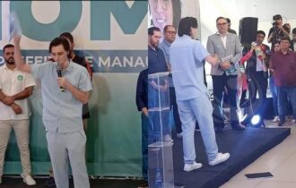 Após jogar plano de governo no chão, Amom é o único sem registro de candidatura a prefeito no TSE