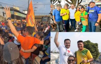 Candidatos a prefeito de Manaus participam de Marcha para Jesus