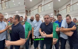 Internautas criticam aliança entre Silas Câmara e Roberto Cidade
