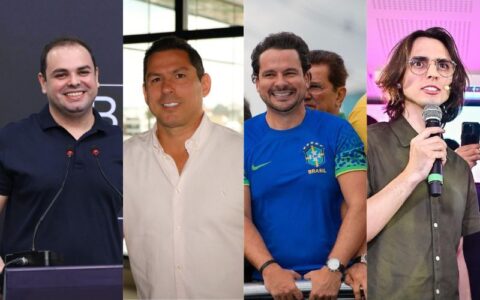 Amom, Capitão Alberto, Cidade, Marcelo e o debate na Band Amazonas