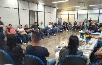 Reunião dos servidores do INSS