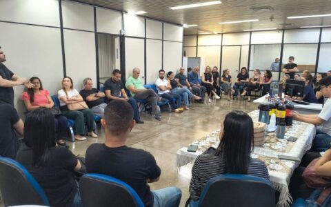 Reunião dos servidores do INSS