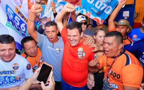 'David é o melhor nome para Manaus', diz Renato em caminhada na zona Leste