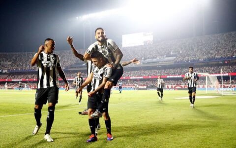 Luiz Henrique passa mal após classificação do Botafogo