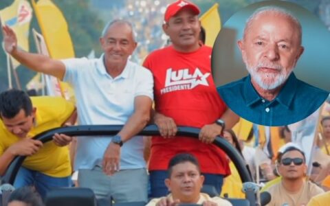 Vitorioso no interior do AM, Lula pede votos para candidato a prefeito em Maués