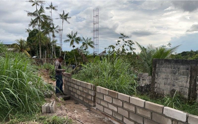 Construção em São Gabriel da Cachoeira 