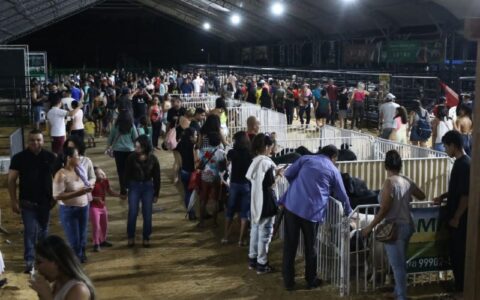 Exposição conta com melhoramento genético de animais de rebanho com práticas sustentáveis