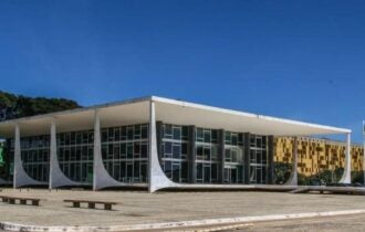 Foto da Fachada do Supremo Tribunal Federal, em Brasília