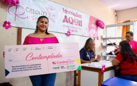 Governo do Amazonas leva atendimento do Crédito Rosa a 1ª Feira de Negócios e Inovação
