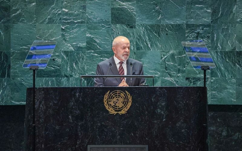 ‘Não podemos voltar a conviver com ameaças nucleares’, diz Lula em cúpula da ONU