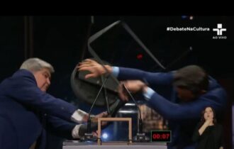 Veja a reação dos outros candidatos sobre agressão de Datena a Marçal em debate