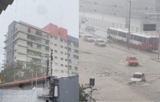 Após período de 30 dias, aproximadamente, chove em Manaus nesta terça (24)