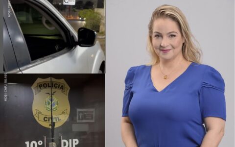 Carol Braz reclama na internet após ter documentos furtados de dentro do carro