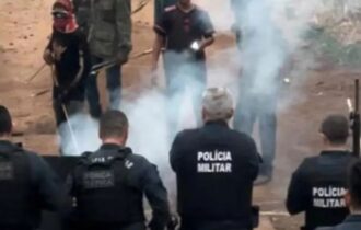 Indígenas são baleados em confronto com a PM em Mato Grosso do Sul