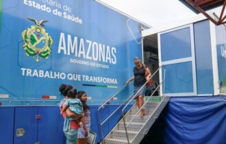 Começa o atendimento da Carreta da Saúde no bairro Cidade Nova, zona norte