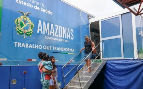 Começa o atendimento da Carreta da Saúde no bairro Cidade Nova, zona norte