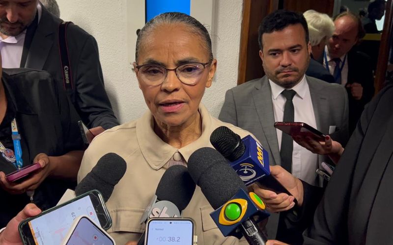 Ministra do Meio Ambiente, Marina Silva, fala sobre br-319 no Senado Federal