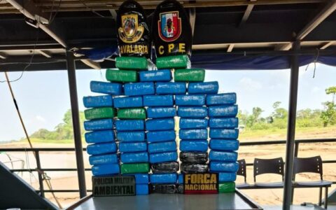 SSP diz que Bases Fluviais apreenderam cerca de 300 kg de entorpecentes no interior do Amazonas