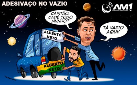 Presença de Nikolas em Manaus não ‘empolga’ campanha de Alberto Neto