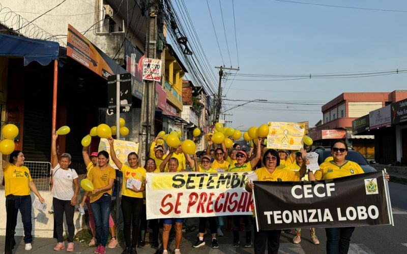 Setembro Amarelo: Seas realiza caminhada durante a campanha sobre a prevenção ao suicídio