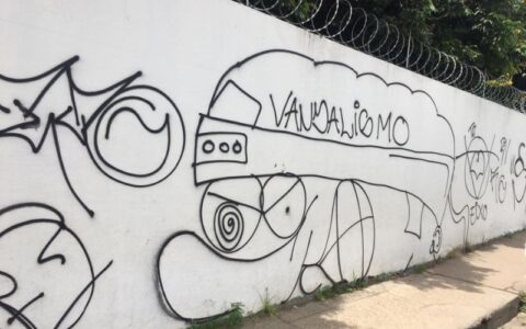Justiça do Amazonas condena réu flagrado pichando muro de escola pública em Manaus