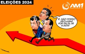 David segue confortável liderando pesquisas e contando com o apoio de Braga e Omar
