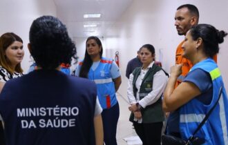 Amazonas expõe medidas contra estiagem ao Ministério da Saúde