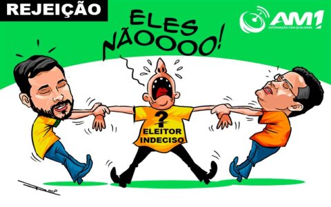Eleitores indecisos entre David e Alberto Neto variam entre 1,1% e 9,7%