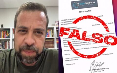 Boulos pede à Justiça suspensão de redes de Marçal e investigação por falsificação de documento