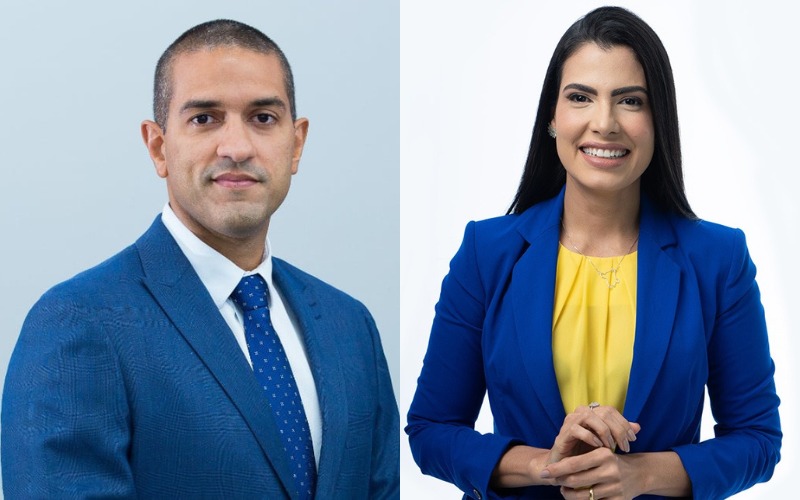 Arhur Henrique e Catarina Guerra