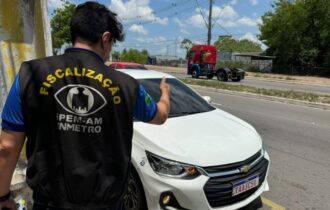 Operação do Ipem-AM fiscaliza taxímetros em Manaus