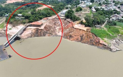 Fenômeno de 'terras caídas' causou deslizamento em porto de Manacapuru, concluiu SGB