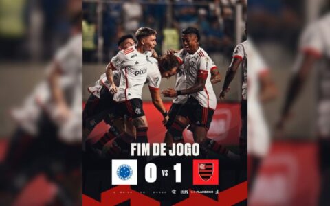 David Luiz marca de falta e Flamengo vence Cruzeiro em Belo Horizonte