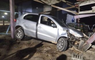 Acidente de carro - Foto: Reprodução/WhatsApp