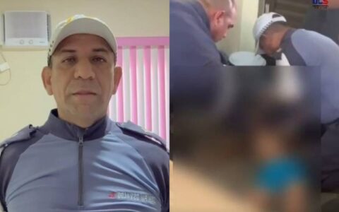 Polícia Militar do Amazonas presta socorro à criança após afogamento