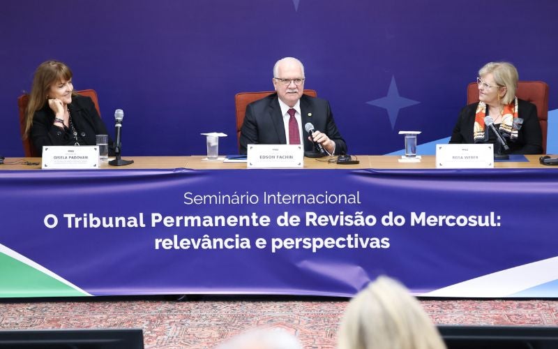 Fachin exalta importância do tribunal do Mercosul para resolução de controvérsias do bloco