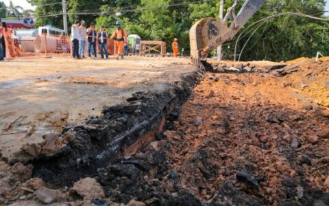Avenida Mário Ypiranga Monteiro terá trânsito liberado na tarde desta segunda-feira