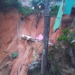 Moradores enviaram imagens da cratera - Foto: Disponibilizado para o AM1