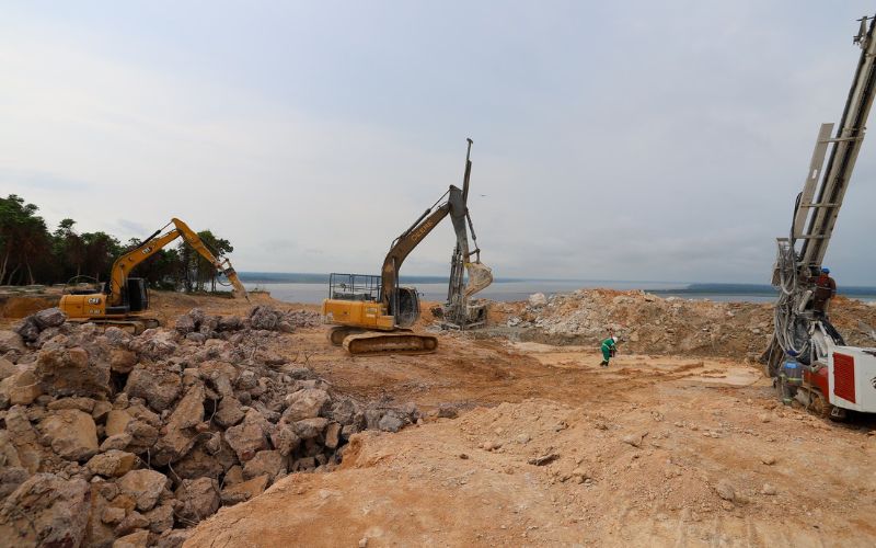 Obras - Foto: Clóvis Miranda/Semcom