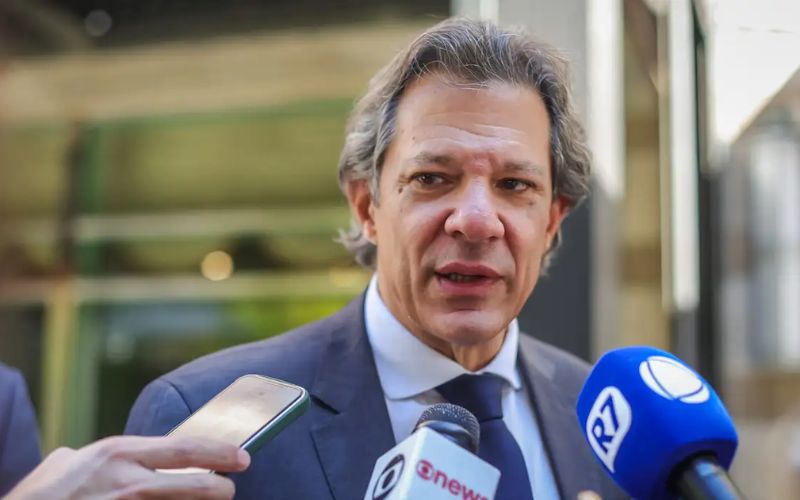 (Foto: Diogo Zacarias/MF) Brasil está melhor posicionado diante do tarifaço de Trump, diz Haddad